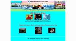 Desktop Screenshot of internationalsciencecenter.org